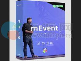 MotionVFX – mEvent — Event Graphic Layout Toolbox for Final Cut Pro v1.0