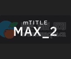 motionVFX mTitle MAX 2 v1.0
