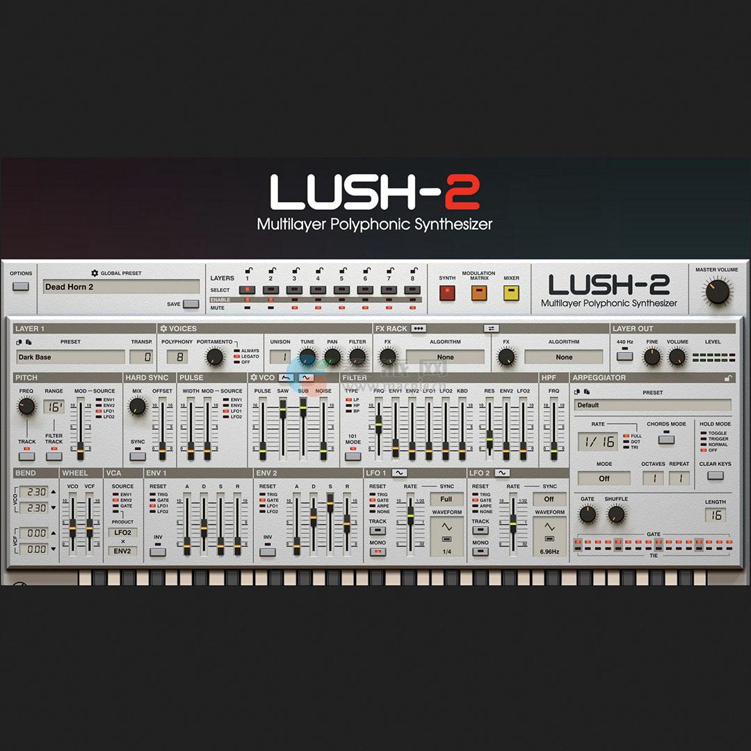 D16 Group Audio Software Lush 2 v2.1.5