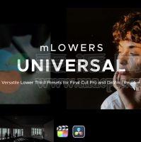 MotionVFX mLowers Universal for FCP v1.0