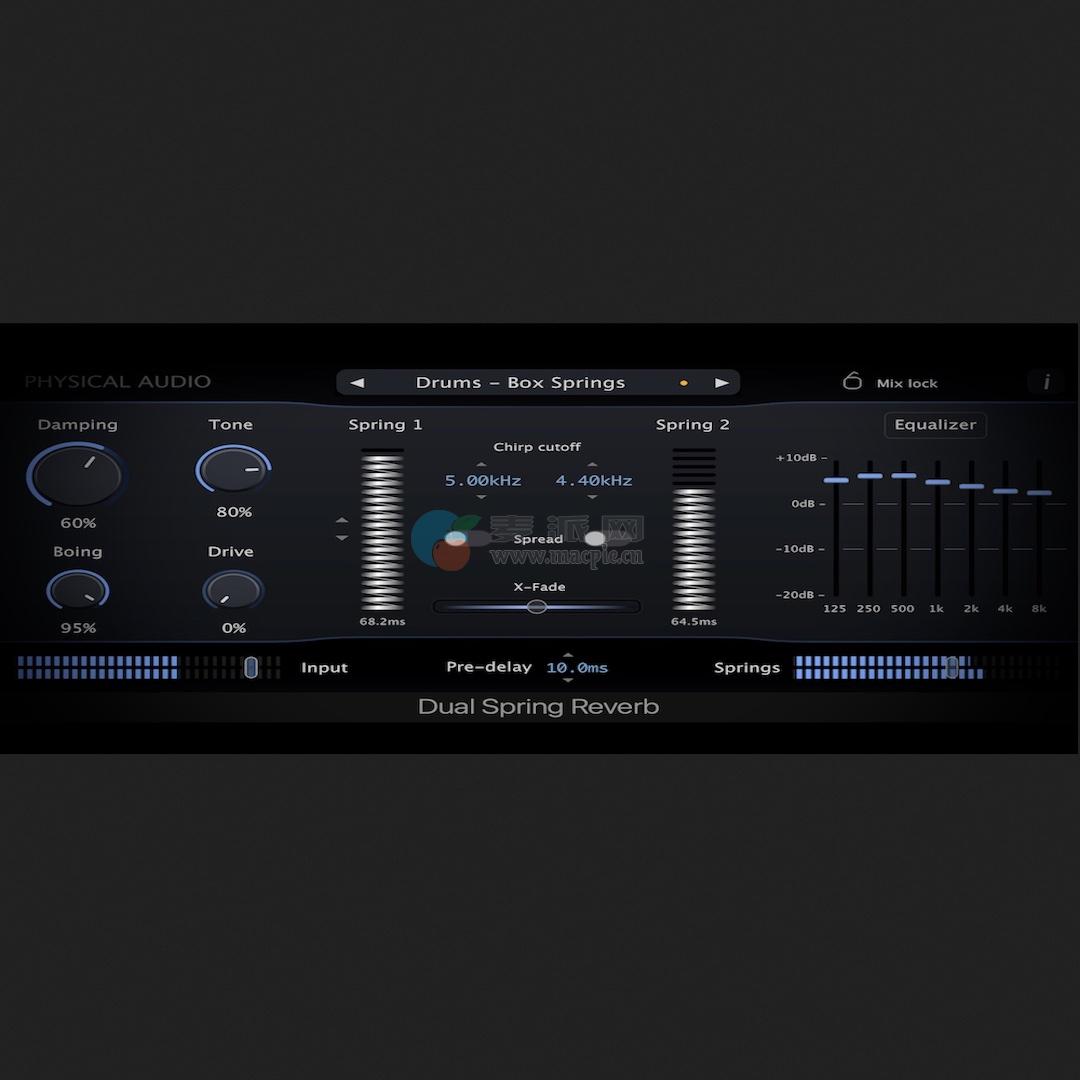 Physical Audio Dual Spring Reverb v3.1.10