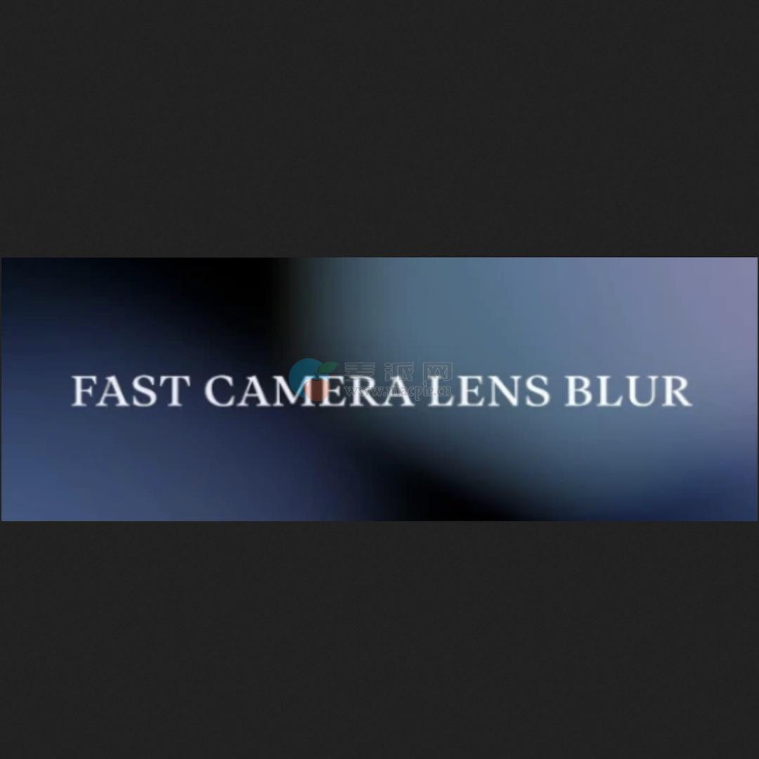 Fast Camera Lens Blur v5.2.1 fix