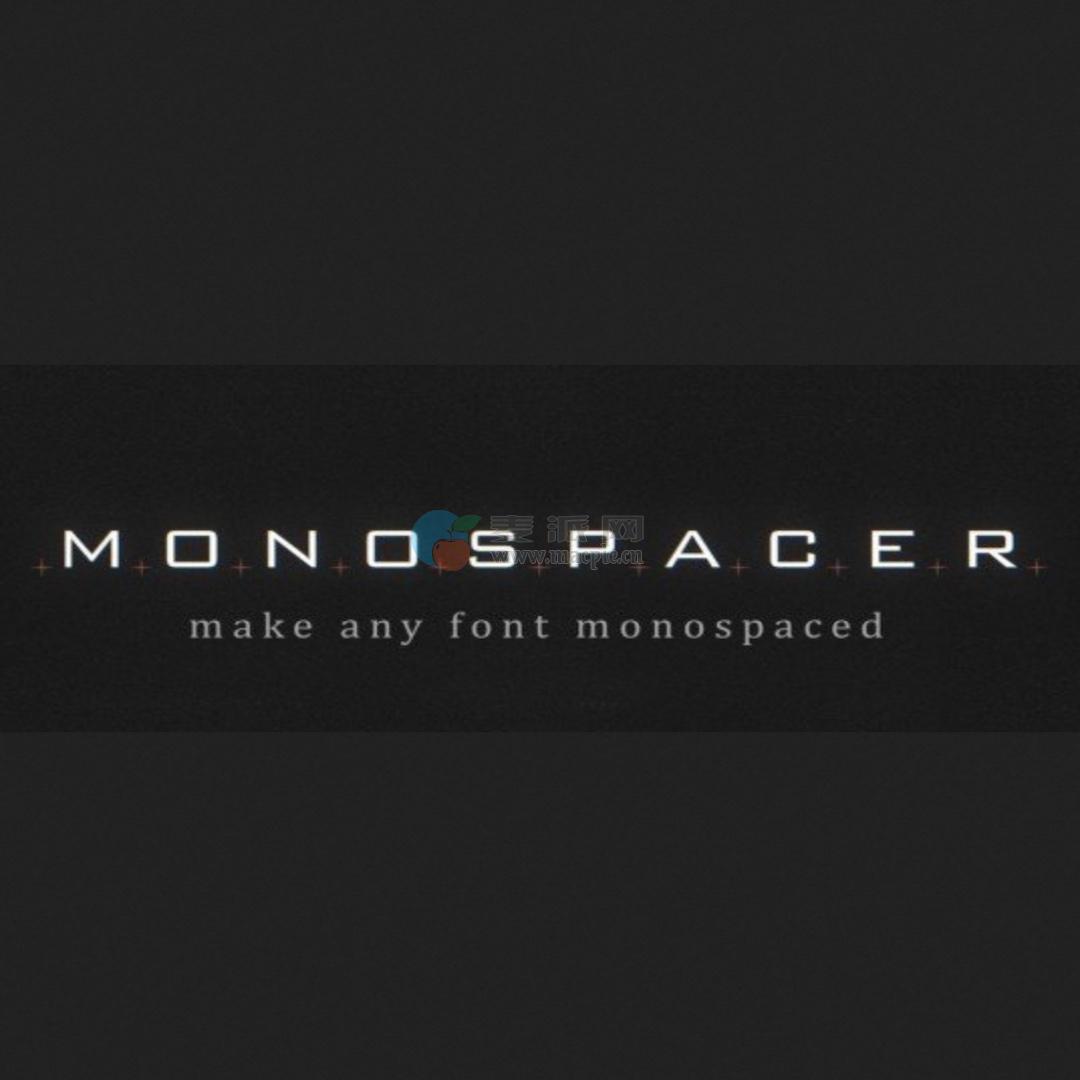 Monospacer v1.2.4 fix