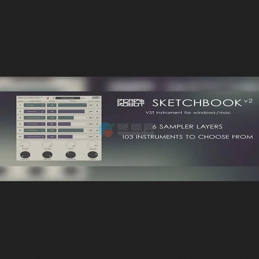 Dead Robot Sketchbook v2M