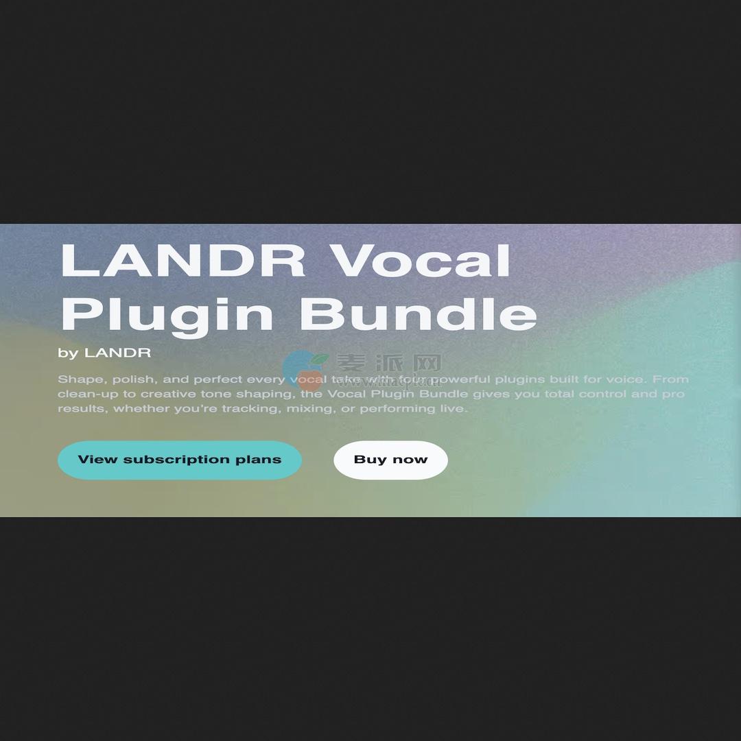LANDR Vocal Plugin Bundle v2025.12