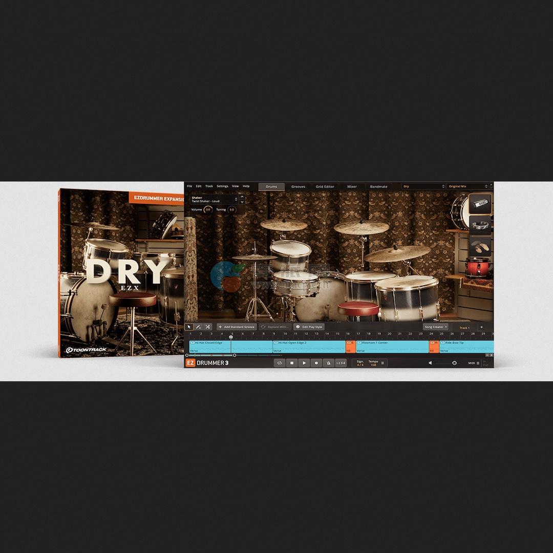 Toontrack Dry EZX(SOUNDBANK) v1.0.0